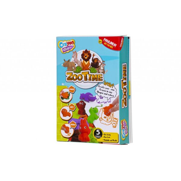 

Набор для творчества Paulinda Crayon clay 2 в 1 Зоопарк (PL-194002)