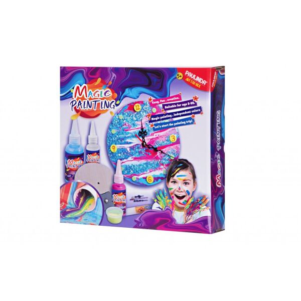 

Набор для творчества Paulinda Magic painting Волшебное рисование часы (PL-199006)