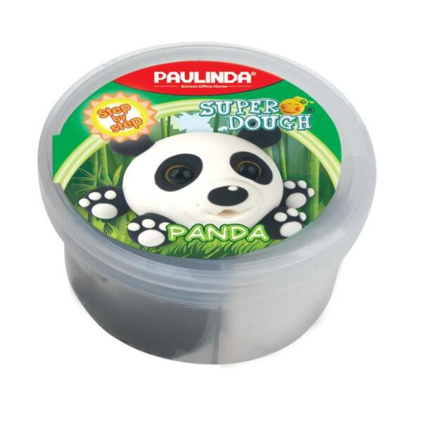 

Набор для творчества Paulinda Super dough 40г Панда (PL-081394-7)