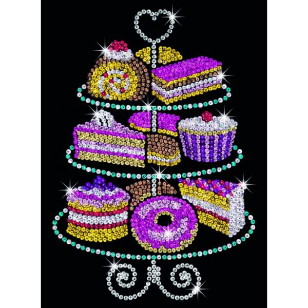 

Набор для творчества Sequin Art BLUE Cakestand (SA1423)
