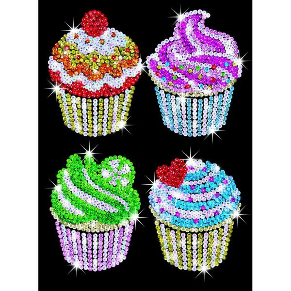 

Набор для творчества Sequin Art BLUE Cupcakes (SA1130)