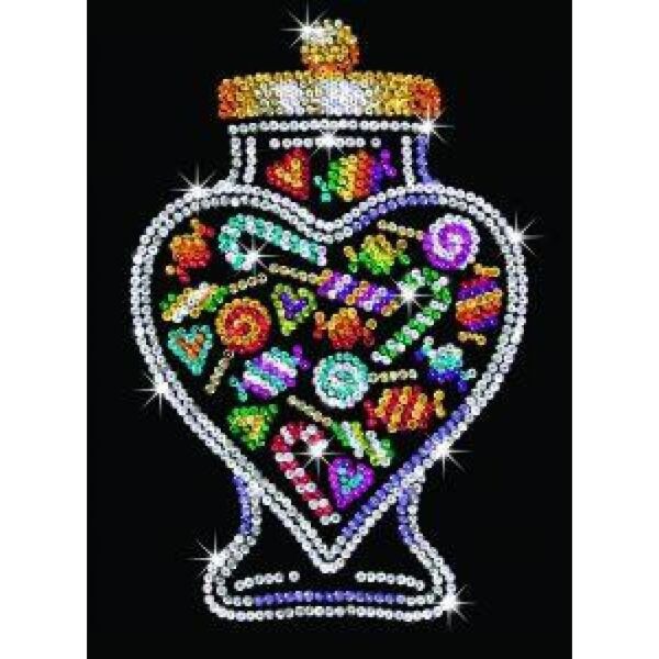 

Набор для творчества Sequin Art ORANGE Candy Jar (SA1505)