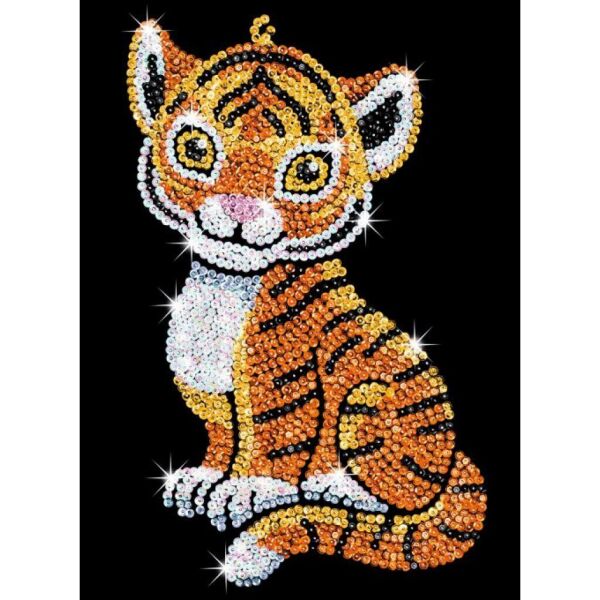 

Набор для творчества Sequin Art RED Tia Tiger (SA1413)