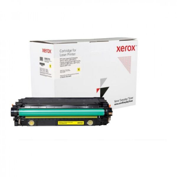 

Xerox Everyday совместимый аналог HP CF362A (508A), Canon 040 yellow (006R03795)