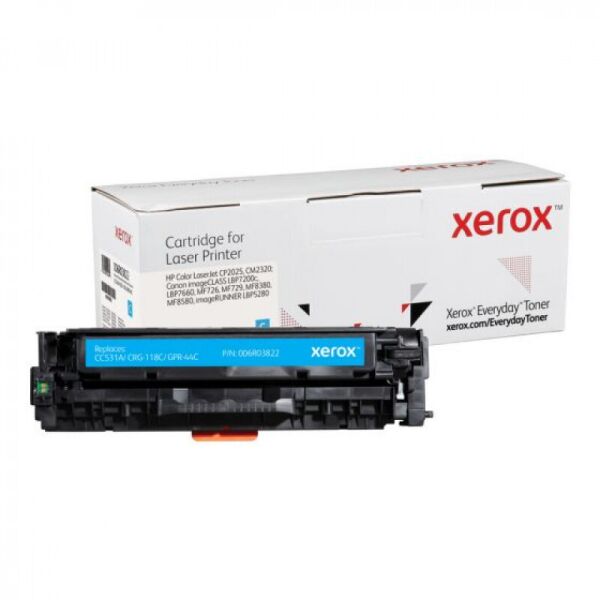 

Xerox Everyday совместимый аналог HP CC531A (304A), Canon 718 cyan (006R03822)