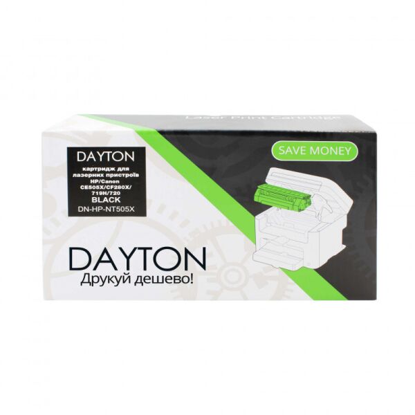 

HP LJ CE505X/Canon 719H (NT505XU) Dayton 6.9k (DN-HP-NT505X)