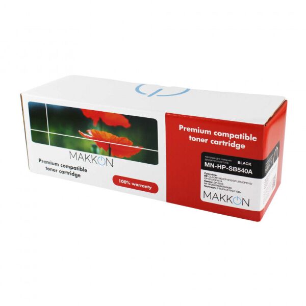 

HP CLJ CB540A (125A) (SB540A) Makkon 2.2k black (MN-HP-SB540A)