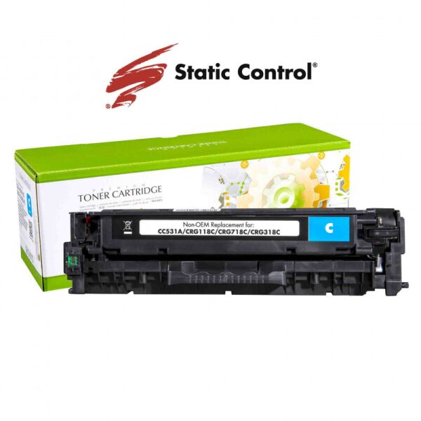 

HP CLJ CC531A (304A) Static Control 2.8k cyan (002-01-RC531A)