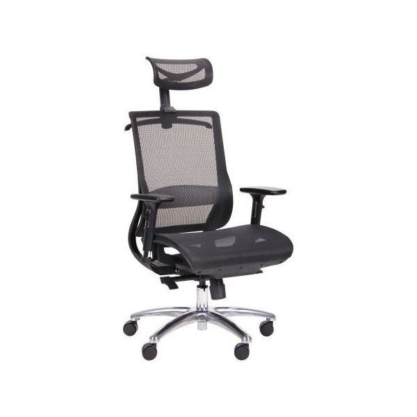 

Кресло Coder Black Alum Black AMF