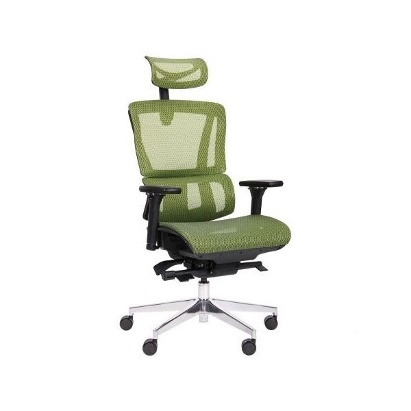 

Кресло Agile Black Alum Green AMF