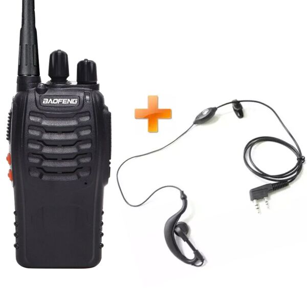 

Рация Baofeng BF-888S G 400-470 МГц + Гарнитура черный