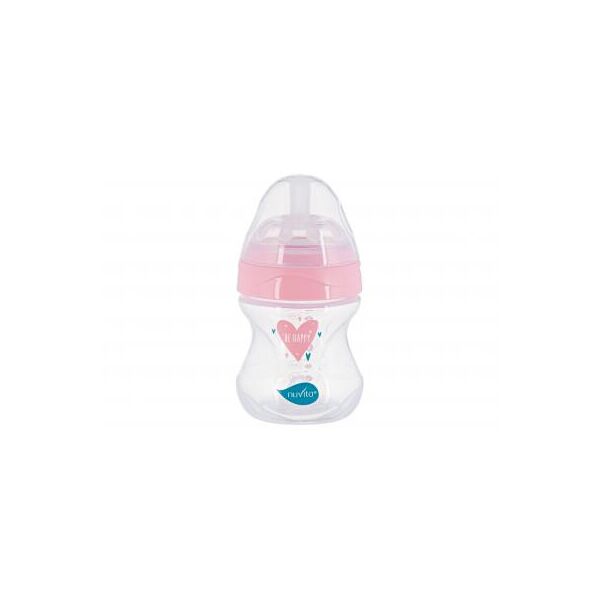 

Бутылочка для кормления Nuvita Mimic Collection 150 мл розовая (NV6011ROSA)
