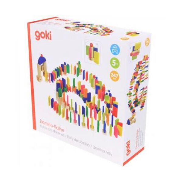 

Настольная игра Goki Разноцветное домино (58963)