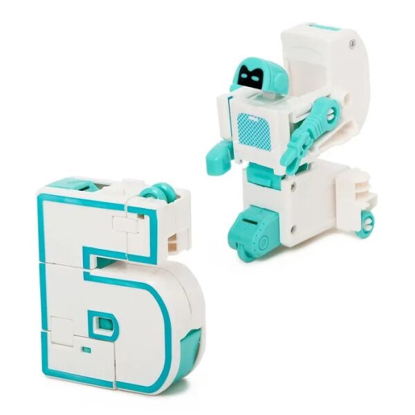 

Игрушечный трансформер D622-H090 робот+буква (Уборщик)