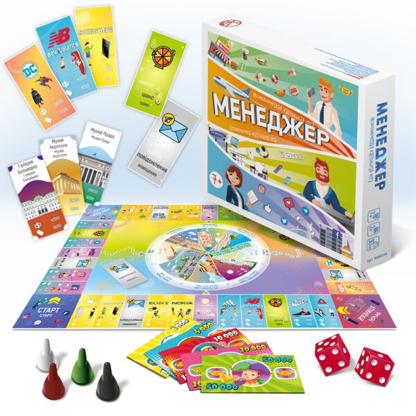 

Детская настольная игра "Менеджер" MKB0114 от 7-ми лет
