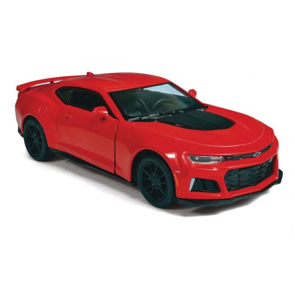 

Коллекционная игрушечная машинка CHEVROLET CAMARO ZL1 5' KT5399W инерционная (Красный)