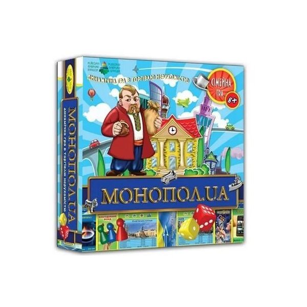 

Настольная игра Монополия 82210 на укр. языке