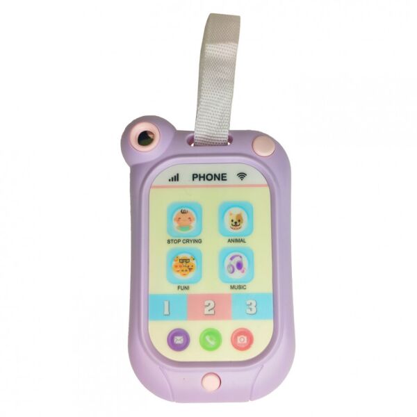 

Игрушка мобильный телефон G-A081 интерактивный (Violet)
