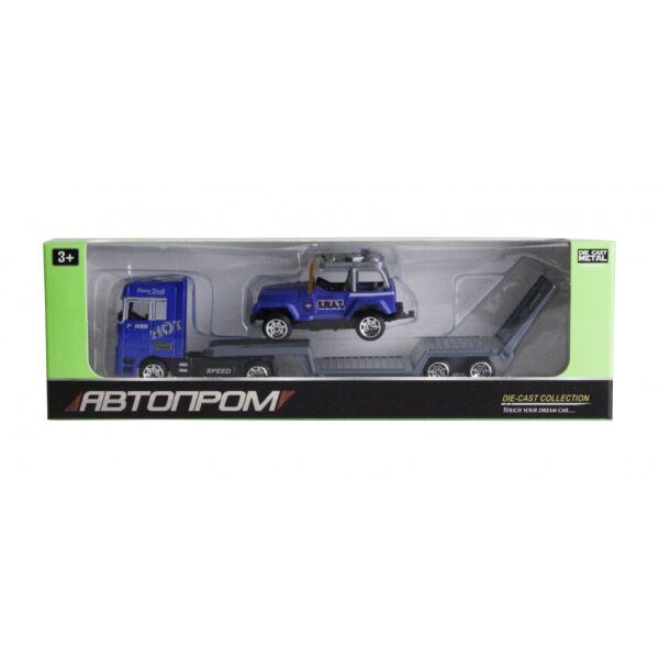 

Игрушечный трейлер с джипом 7879 "АВТОПРОМ" (Джип S.W.A.T)