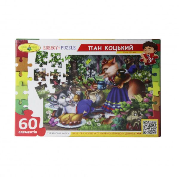 

Детские пазлы "Пан Котский" 83804, 60 деталей