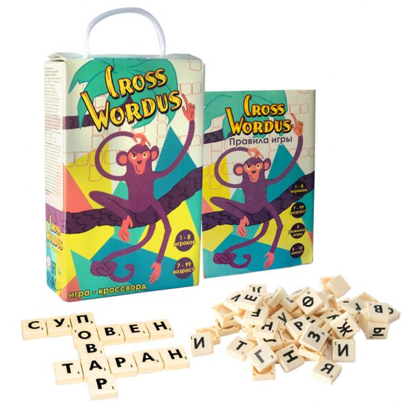 

Настольная игра "Cross Wordus" 30812 (рус.)