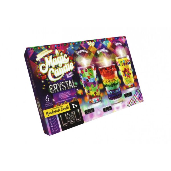 

Комплект креативного творчества MAGIC CANDLE CRYSTAL 7320DT, 3 свечи в комплекте