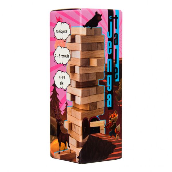 

Настольная игра "Jenga Tale" 30965 (укр.)