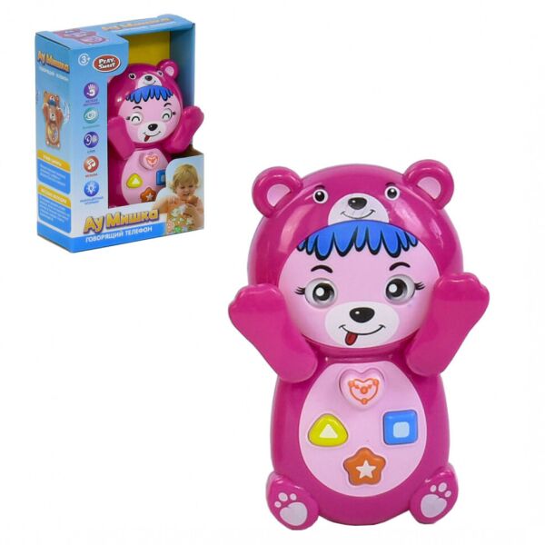 

Детский интерактивный телефон ''Ау Мишка'' PLAY SMART 7823 на рус. языке (Crimson)