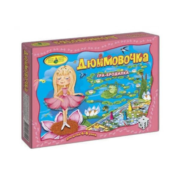 

Детская настольная игра-бродилка "Дюймовочка" 82425 от 4х лет