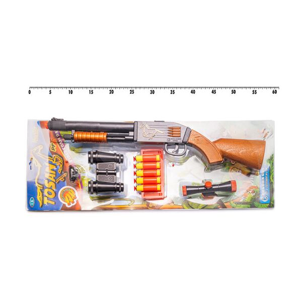 

Игрушечный дробовик "Tosan" Golden Gun 925GG с мягкими пулями