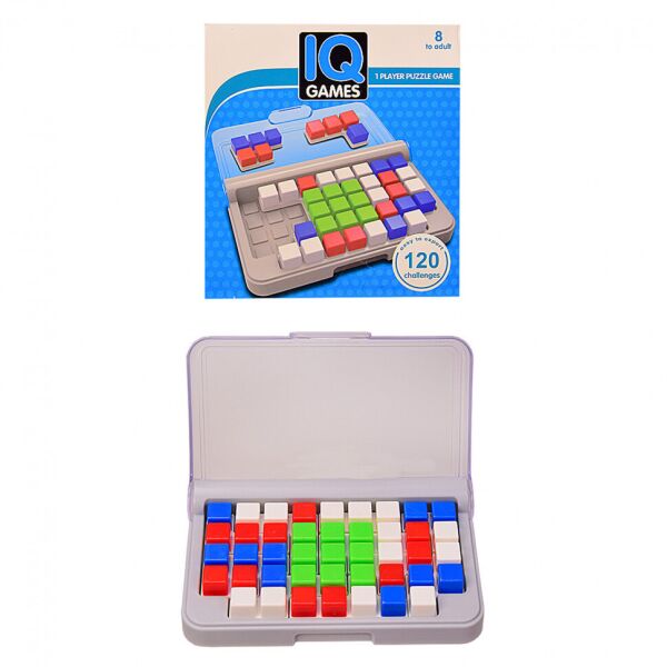 

Настольная игра-головоломка "IQ games" YF-207/8/9 для развития логики (Синий)