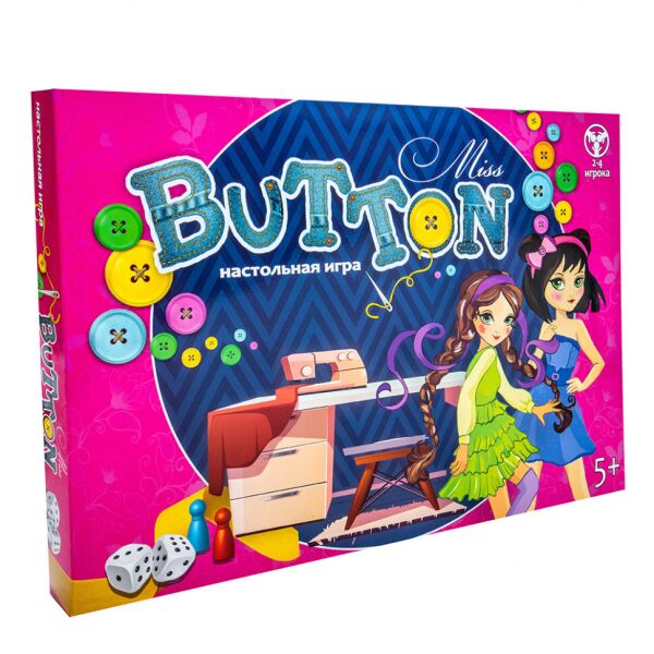

Настольная Игра-бродилка "Miss Button" 30355 (рус.)
