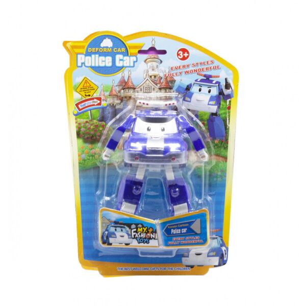 

Детский трансформер Robocar POLI 378B высота 12 см (Синий Полиция)