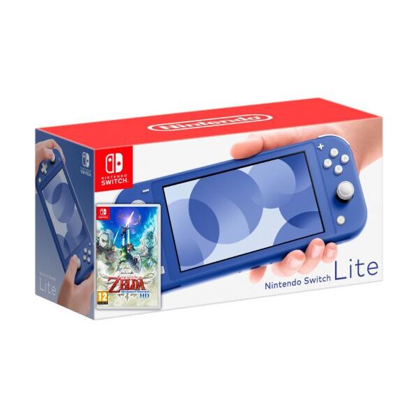 

Nintendo Switch Lite Blue + Игра The Legend of Zelda: Skyward Sword HD (русская версия)