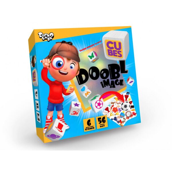 

Настольная розвлекательная игра "Doobl Image Cubes" DBI-04-01U на укр. языке