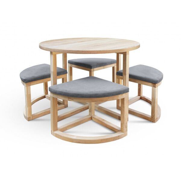 

Комплект стол и стул Грамма (Gramma) обеденный со ьям Мрайя R дуб-20(304515)