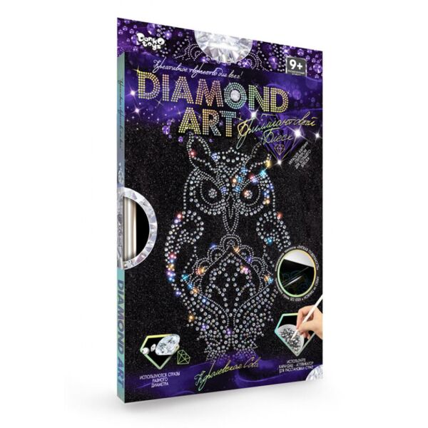 

Комплект креативного творчества "DIAMOND ART" 6866DT, 10 видов