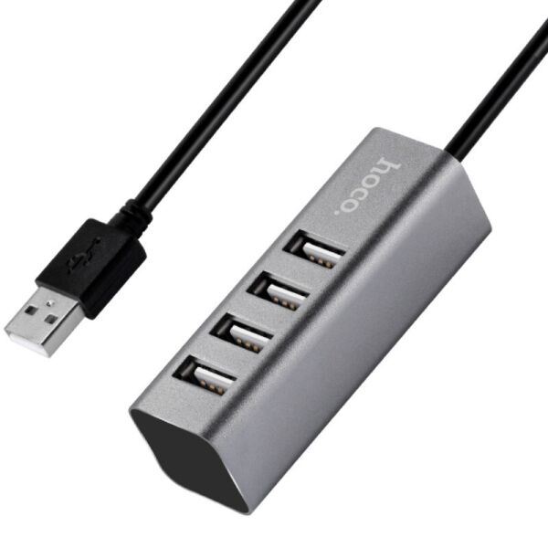 

HUB адаптер Hoco Line machine HB1 USB To 4 USB 2.0 переходник хаб