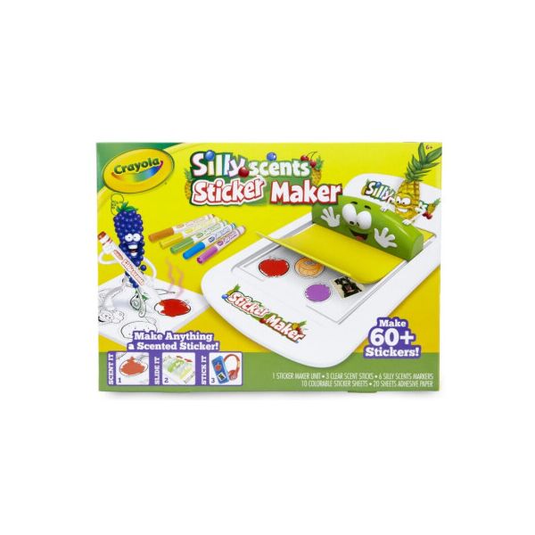 

Набор для творчества Crayola Silly Scents Создание ароматных стикеров (256367.004)