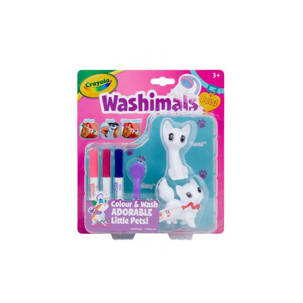 

Набор для творчества Crayola Washimals Котики (256366.106)