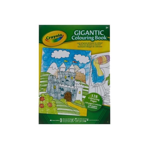 

Набор для творчества Crayola Гигантская книга-раскраска 128 страниц (256280.024)