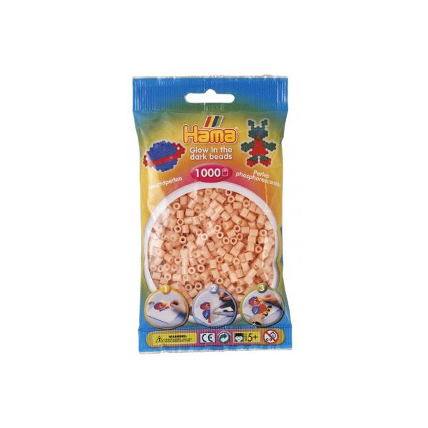

Набор для творчества Hama Midi красных светящихся бусин,1000 шт термомозаика (207-56)