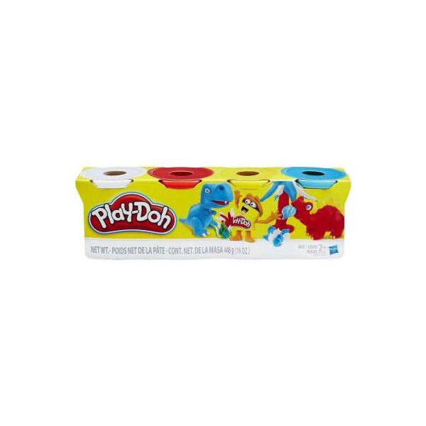 

Набор для творчества Hasbro Play-Doh Набор из 4 баночек (B5517_B6508)