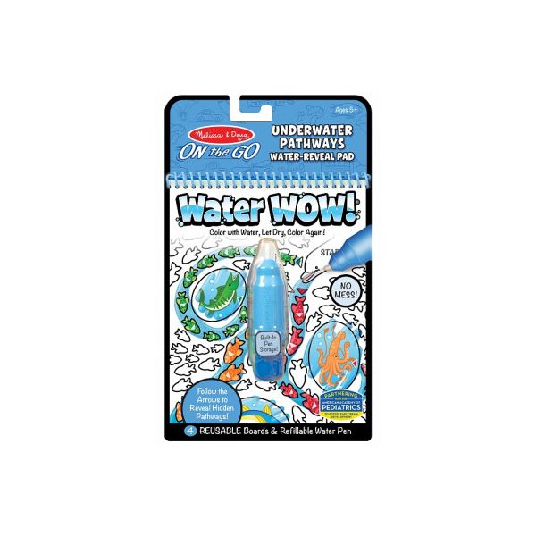 

Набор для творчества Melissa&Doug волшебная водная раскраска Подводные пути (MD30179)