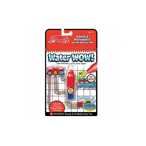 

Набор для творчества Melissa&Doug волшебная водная раскраска Пути приключений (MD30177)