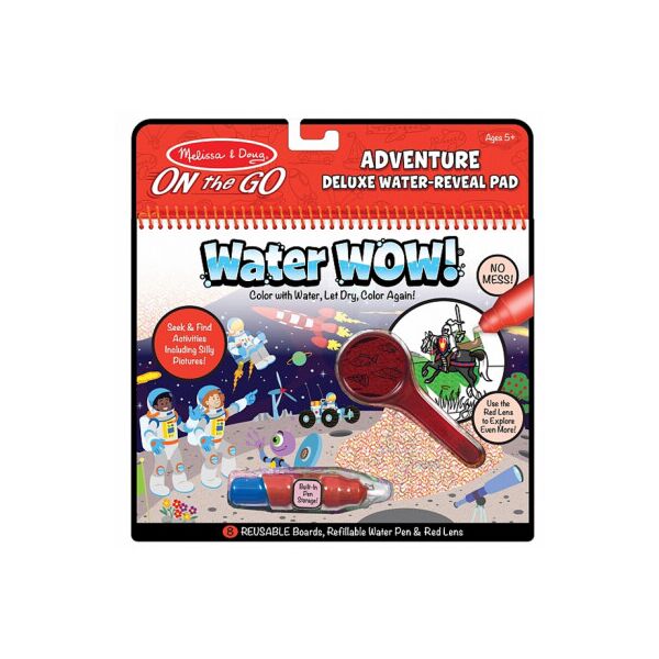 

Набор для творчества Melissa&Doug Мега-водная волшебная раскраска Приключения (MD30172)