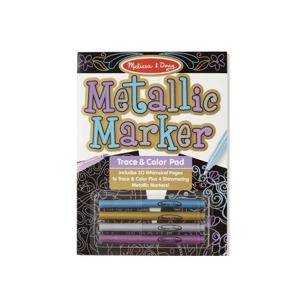 

Набор для творчества Melissa&Doug Набор для рисования с металлик-маркерами (MD9320)