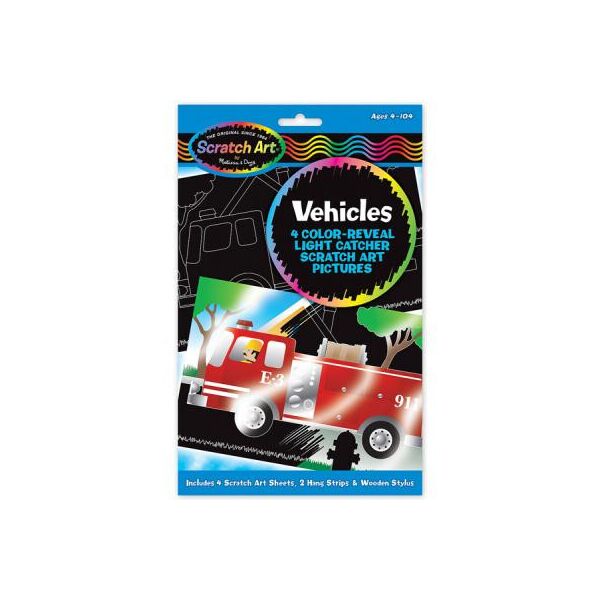 

Набор для творчества Melissa&Doug Набор царапок Транспорт (MD5898)