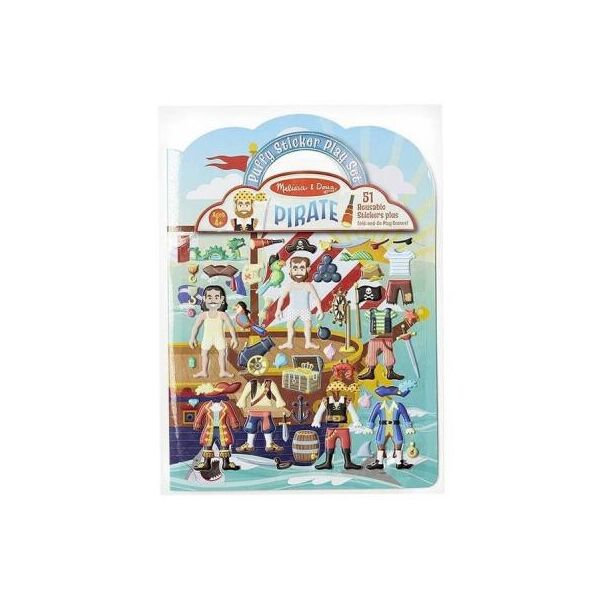 

Набор для творчества Melissa&Doug Объемные наклейки Пираты (MD9102)