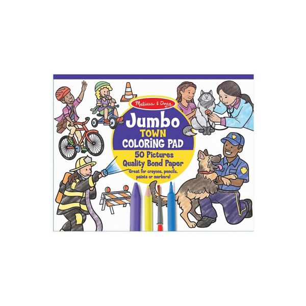 

Набор для творчества Melissa&Doug раскрасок Город (MD30250)